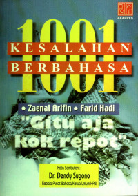 Image of 1001 Kesalahan Berbahasa