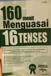 Image of 160 menit Menguasai 16 Tenses