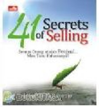 Image of 41 Secret Of Selling