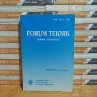 Image of Forum Teknik jurnal teknologi