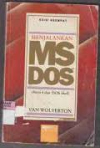 Image of Menjalankan MS DOS