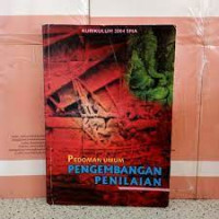 Image of PEDOMAN UMUM PENGEMBANGAN PENILAIAN